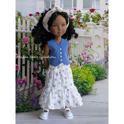 Tenue Jour 16 pour poupée Fashion Friends - Magda Dolls Creations