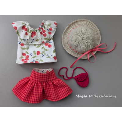 Tenue Jour 17 pour poupée Fashion Friends - Magda Dolls Creations