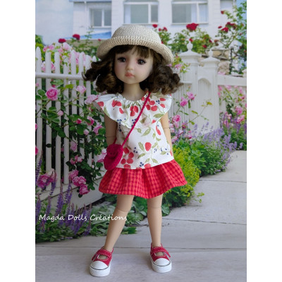 Tenue Jour 17 pour poupée Fashion Friends - Magda Dolls Creations