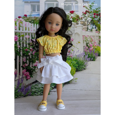 Tenue Jour 19 pour poupée Fashion Friends - Magda Dolls Creations