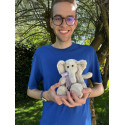 Eléphant Kindred - Charlie Bears en Peluche 2022