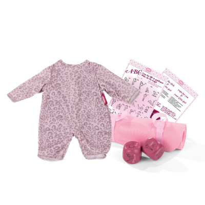 Tenue Yoga, Grey Cats pour poupée 36-50 cm - Götz