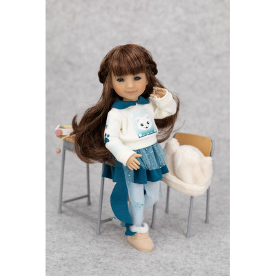 Tenue Cozy Kitty pour Poupée InMotion Girls