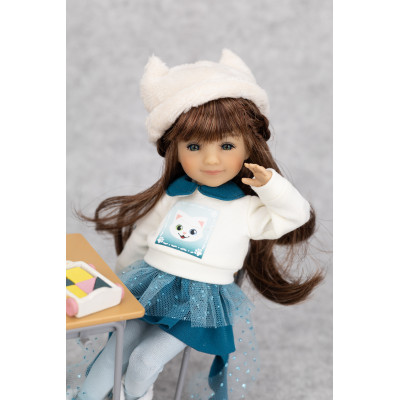 Cozy Kitty Outfit for InMotion Girls Doll