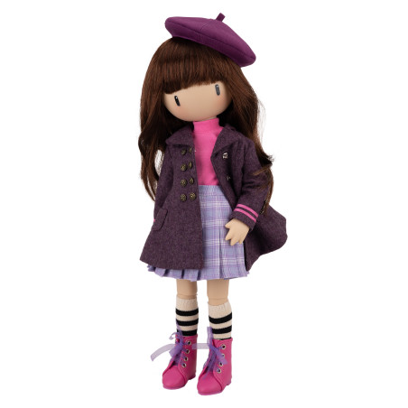Santoro Gorjuss Beret Doll - Ruby Red