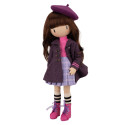 Santoro Gorjuss Beret Doll - Ruby Red