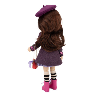 Santoro Gorjuss Beret Doll - Ruby Red