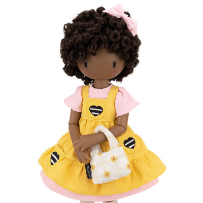 Pocket full of Sunshine Santoro Gorjuss Doll - Ruby Red