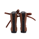 Bottines brunes à lacets pour Mori Lolli