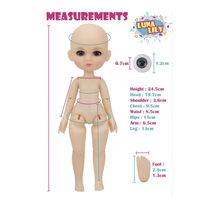 Poupée Luna Lily Violet Sweetheart - Edition 2025