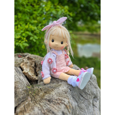 Flora Inspiration Waldorf doll 38 cm - Art and Doll