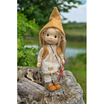 Amaë Inspiration Waldorf doll 38 cm - Art and Doll
