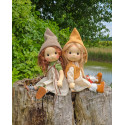 Amaë Inspiration Waldorf doll 38 cm - Art and Doll