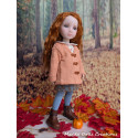 Mademoiselle Citrouille Outfit for Fashion Friends Doll - Magda Dolls Creations