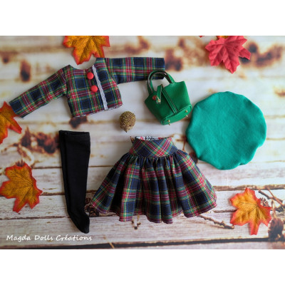 Tenue Mademoiselle Noisette pour poupée Fashion Friends - Magda Dolls Creations