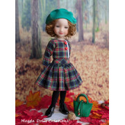 Tenue Mademoiselle Noisette pour poupée Fashion Friends - Magda Dolls Creations