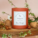 Bougie parfumée naturelle Bois rouge - Iokko