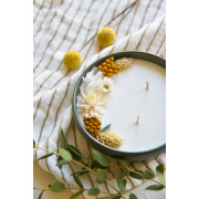 Bougie parfumée fleurie Manon Fleur de Tiaré - Iokko