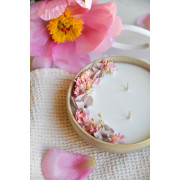 Bougie parfumée fleurie Julia Fleur de Cerisier - Iokko
