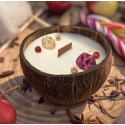 Bougie parfumée artisanale Pomme d'Amour - Luminante
