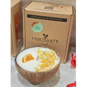 Bougie parfumée artisanale Fleur d'oranger - Luminante