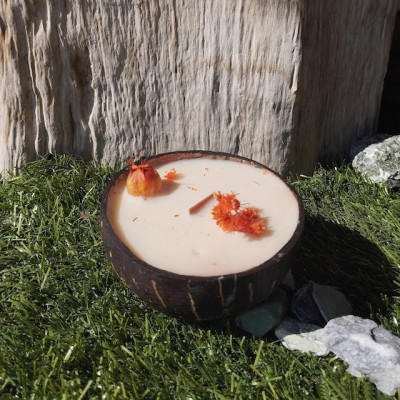 Handcrafted Orange Blossom Scented Candle - Luminous