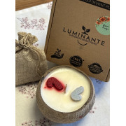 Bougie parfumée artisanale Sucre d'orge - Luminante