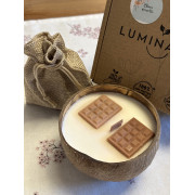 Handcrafted scented candle...