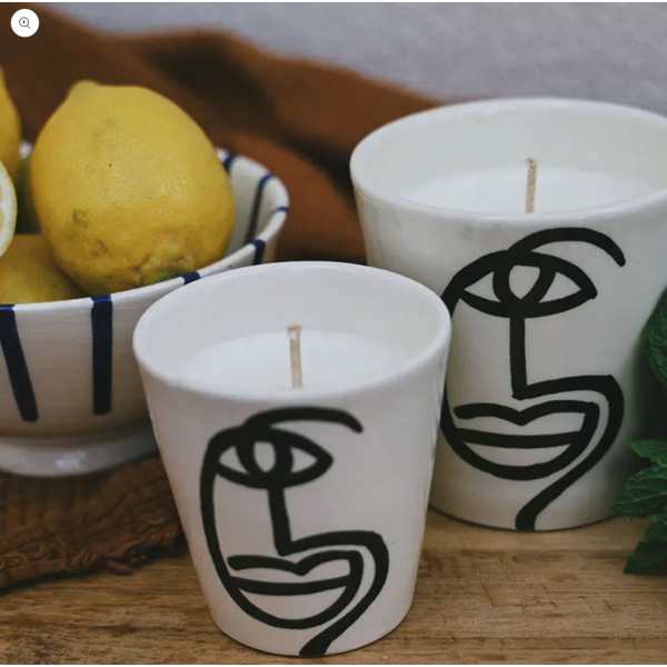 Orange Blossom Scented Candle - Oali
