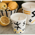 Bougie parfumée fleurissante Fève de Tonka - Oali