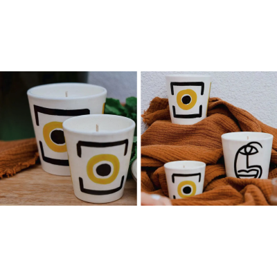 Flowering Cedar & Elemi Scented Candle - Oali