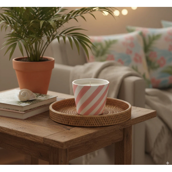 Flowery Monoi des îles scented candle - Oali