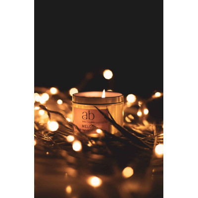 Melon scented handmade candle - Candle Workshop