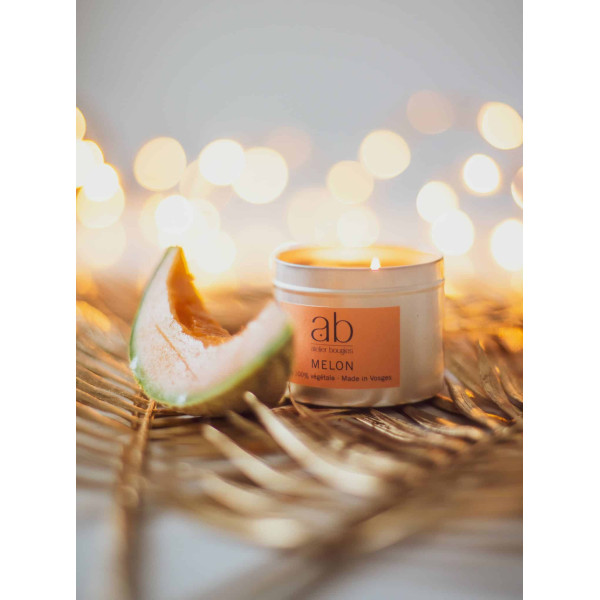 Melon scented handmade candle - Candle Workshop