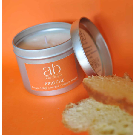 Brioche scented handmade candle - Candle Workshop