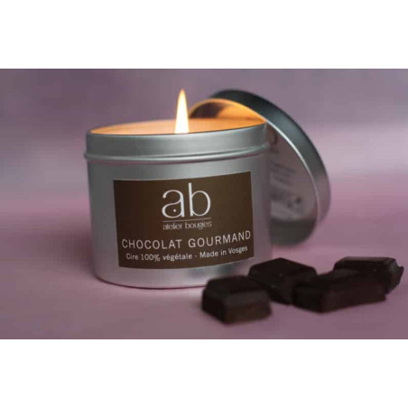 Handcrafted scented candle, Gourmet Chocolate - Candle Workshop