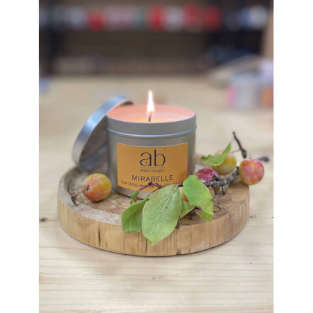 Mirabelle Plum Scented Handmade Candle - Candle Workshop