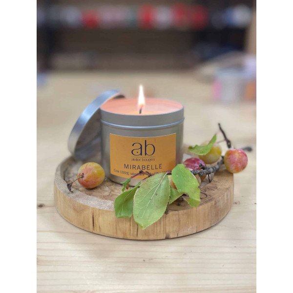 Mirabelle Plum Scented Handmade Candle - Candle Workshop