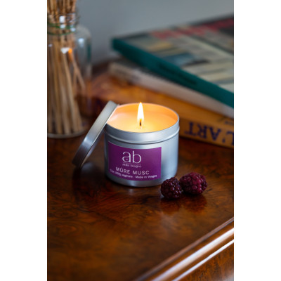 Handcrafted Blackberry Musk Scented Candle - Candle Workshop