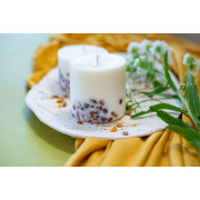 Bougie pilier parfumée naturelle Pin - TL Candles