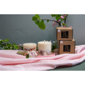 Natural Rose Scented Pillar Candle - TL Candles