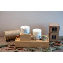 Natural scented Christmas pillar candle - TL Candles