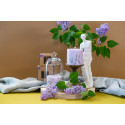 Natural Lavender Scented Pillar Candle - TL Candles