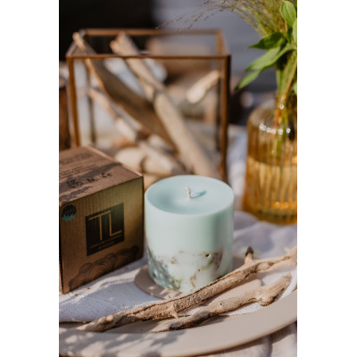 Bougie pilier parfumée naturelle Forêt - TL Candles