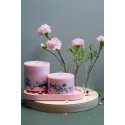 Bougie pilier parfumée naturelle Pivoine - TL Candles