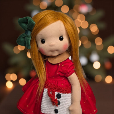 Gloria Inspired Waldorf Doll - Art and Doll