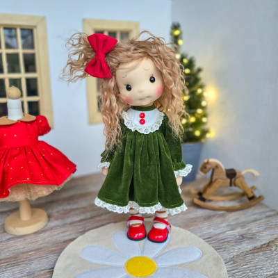 Antonella Inspired Waldorf Doll - Art and Doll