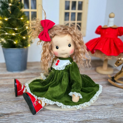 Antonella Inspired Waldorf Doll - Art and Doll