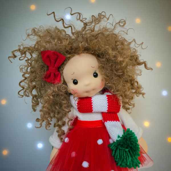 Candy Waldorf doll inspiration - Art and Doll
