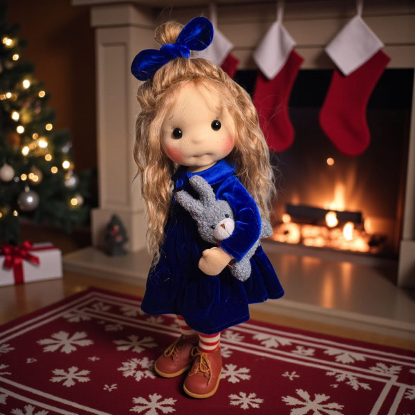 Grace Inspired Waldorf Doll - Art and Doll